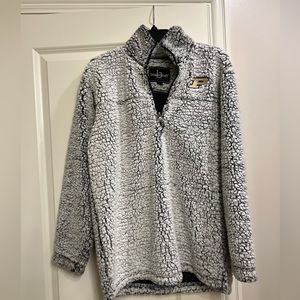 Purdue Sherpa fleece quarter zip